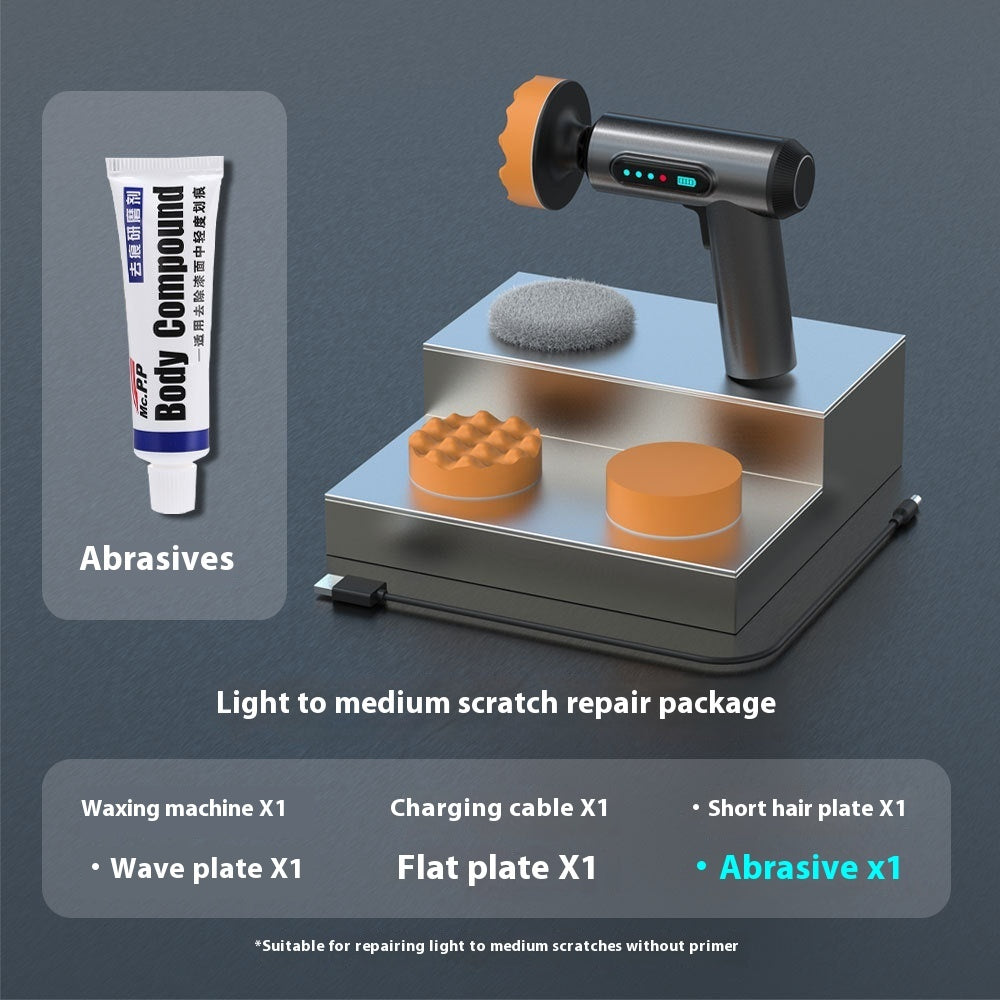 Wireless Car Polishing Machine Polishing And Sealing Glaze Household Car Small Waxing Device