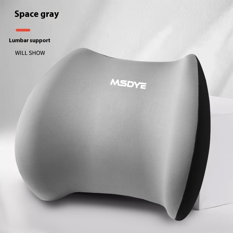 Car Memory Foam Latex Headrest Lumbar Support Pillow