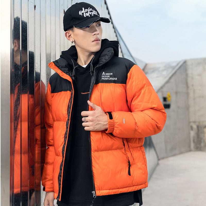Stand-up Collar Camouflage Warm Cotton Coat