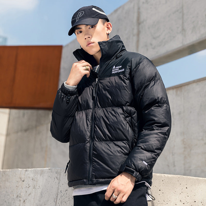 Stand-up Collar Camouflage Warm Cotton Coat