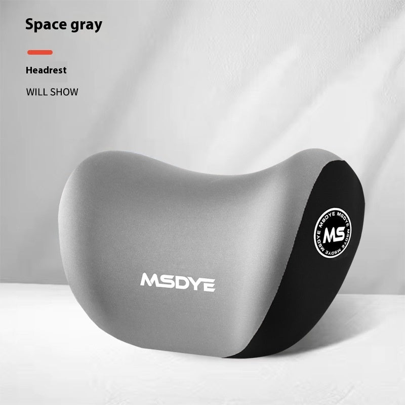 Car Memory Foam Latex Headrest Lumbar Support Pillow