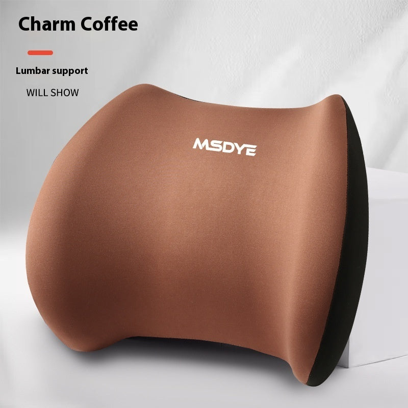 Car Memory Foam Latex Headrest Lumbar Support Pillow
