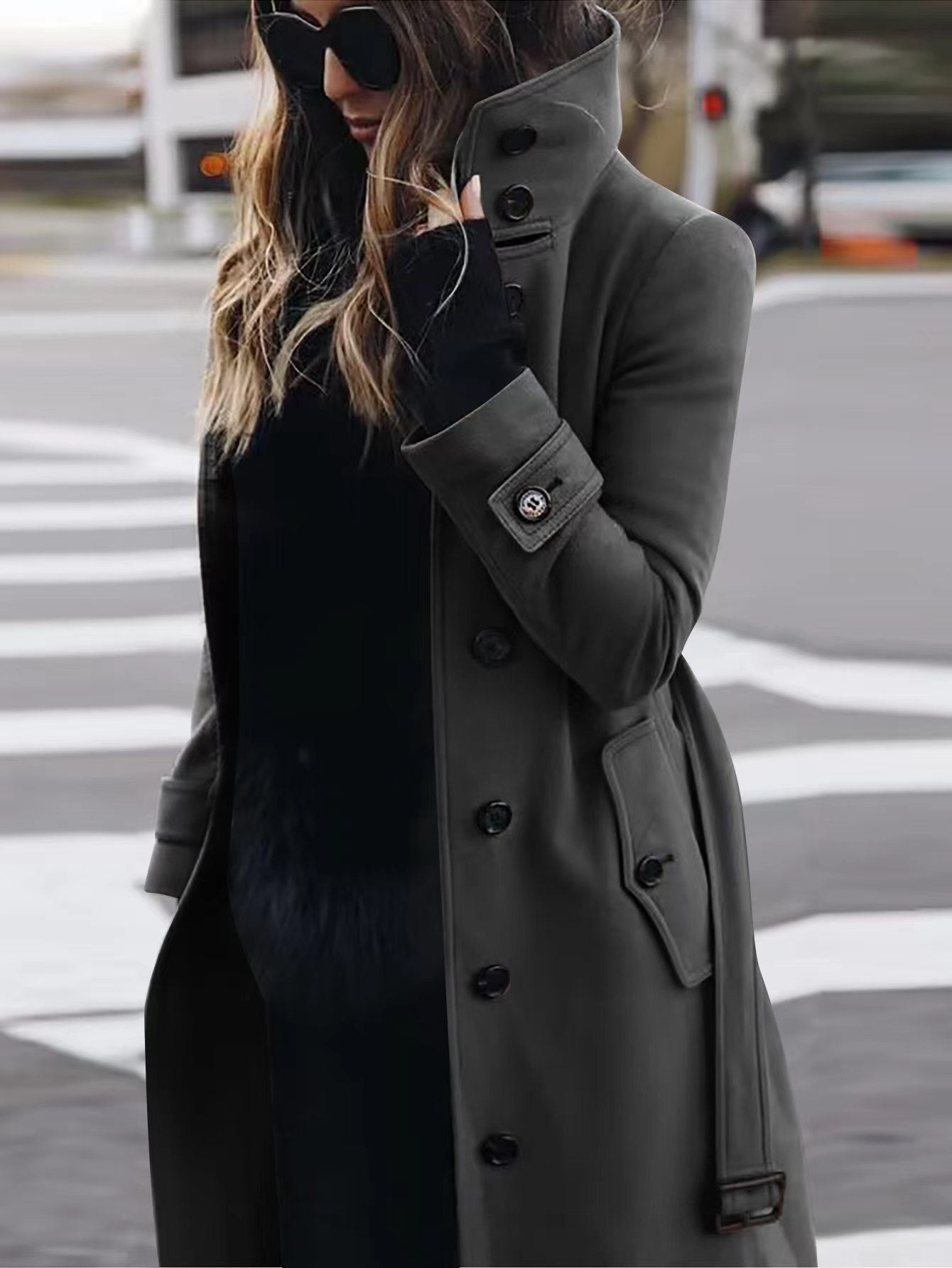 Autumn Winter New Woolen Coat