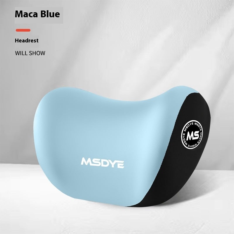 Car Memory Foam Latex Headrest Lumbar Support Pillow