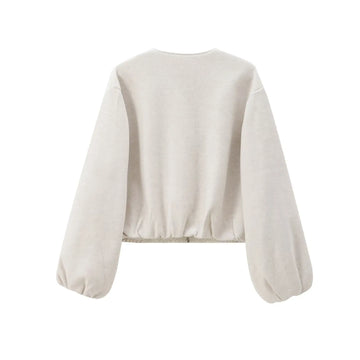 MUJER 2025 Fleece Bomber Jackets for Women.