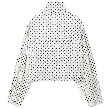 HXAO Polka Dot Bomber Jacket Women's Jackets 2025