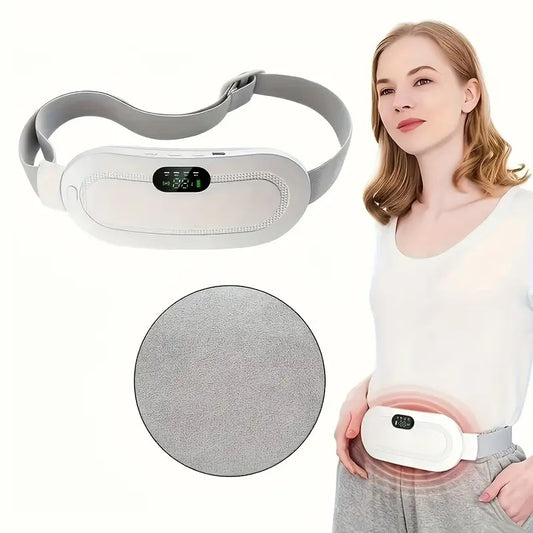 Portable Heating Pad, Cordless Heating Pad With 3 Heat Levels And 4 Massage Modes