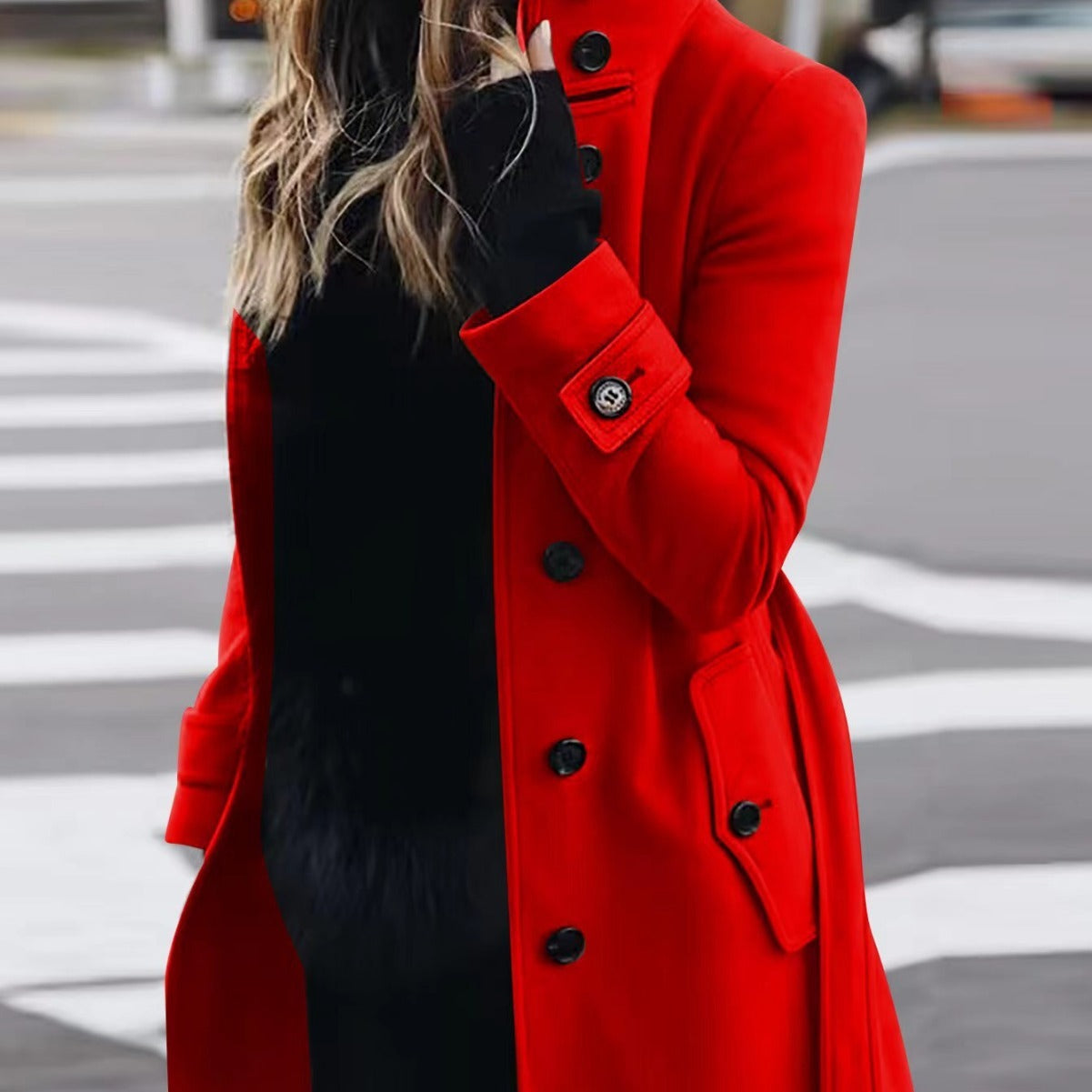 Autumn Winter New Woolen Coat