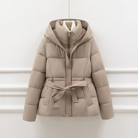 Fashion Personality Women's Short Waist Down Coat